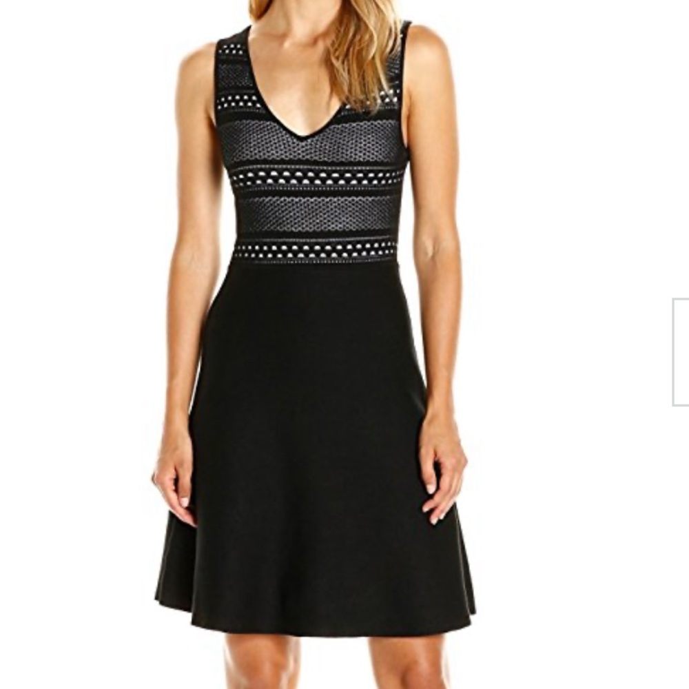 NEW BCBG BCBGeneration Women's Lace Stitch Sweater Dress